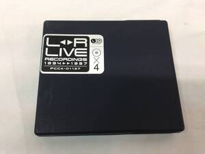 ●中古CD● L-R LIVE RECORDINGS 1994〜1997/L⇔R 限定版4枚組特殊ケース