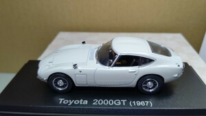 スケール 1/43 Toyota 2000GT ！ 1967年 トヨタ 2000GT ！ 国産名車コレクション！
