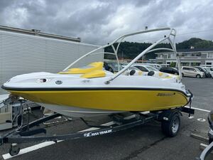 seadoo スピードスター　書類ありトレーラー付き　ステアリング　デッキマット