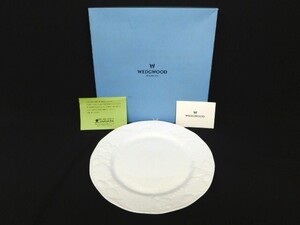 K807★WEDGWOOD プレート皿 STRAWBERRY&VINE ウエッジウッド Bone China ボーン チャイナ 食器 洋食器 大皿 約28.5cm 美品★送料780円〜