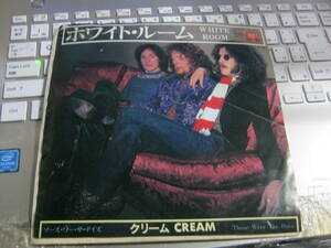 CREAM クリーム / WHITE ROOM ホワイトルーム ; THOSE WERE THE DAYS ゾーズワーザデイズ 国内7” エリッククラプトン ERIC CLAPTON 