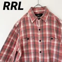 【希少】RRL ダブルアールエル ラルフローレン 長袖シャツ チェック