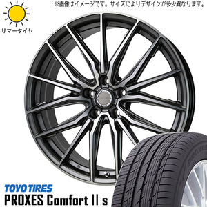 215/50R17 サマータイヤホイールセット エクシーガ etc (TOYO PROXES Comfort2S & Precious ASTM4 5穴 100)