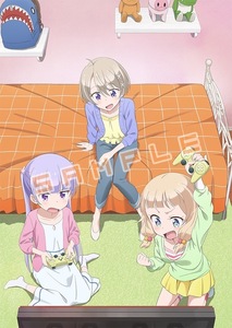 B3タペストリー 「Blu-ray/DVD NEW GAME!!」 Loppi・HMV全巻購入特典