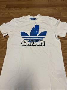 【未使用タグ付】adidas アディダス ロンドン限定 ご当地Tシャツ イギリス London トレフォイル オリジナルス TREFOIL