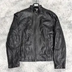 【極希少】Belstaff ベルスタッフ ラムレザー ライダーズジャケット XL