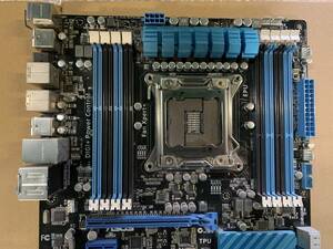 ★中古品 BIOS確認 ASUS P9X79 LE Intel X79 LGA2011 ATXマザーボード ★