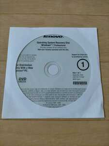 Lenovo A58e Eco USFF 3425,5214,5354 用リカバリDVD Windows7 Pro 32-bit