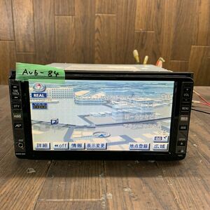 AV6-84 激安 カーナビ TOYOTA NHZN-W57 08545-00Q21 CQ-HS0701CJ 504841 HDDナビ CD DVD 本体のみ 簡易動作確認済み 中古現状品