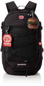 ドムドムハンバーガー リュックサック バンジーコードリュック３０L ホワイト ワンサイズ