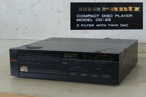 TB526マランツ CDプレイヤー Marantz CD-25◇2DAC方式/フィリップス/再生機器/コンパクトディスクプレーヤー/現状品/古道具タグボート