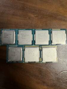 CPU Intel Core i5 4590等 7個まとめ出品 動作未確認