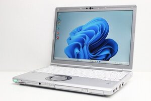 1円スタート ノートパソコン Windows11 WPS office搭載 Panasonic レッツノート CF-SV9 第10世代 Core i5 SSD256GB メモリ8GB カメラ DVD