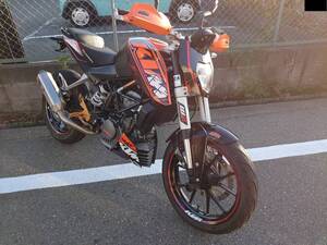 KTM　125デューク　JGA