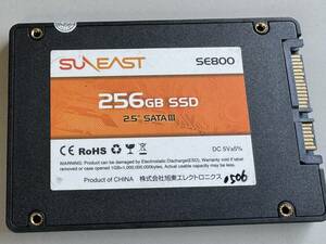 SUNEAST SSD 256GB【動作確認済み】0506