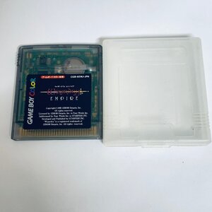 1円出品 GB ゲームボーイカラー専用 ウィザードリィ エンパイア ソフトのみ 起動確認済