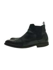 stefanorossi◆サイドゴアブーツ/26cm/BLK/レザー/SR03782