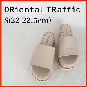 MK8826*ORiental TRaffic*オリエンタルトラフィック*レディースサンダル*S(22-22.5cm）*ベージュ