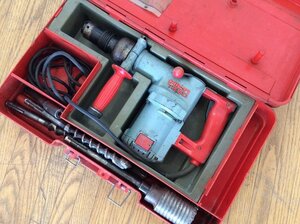 【HILTI/ヒルティ/電動ハンマドリル/電動ハンマー/斫り/ビット付き/コード式/TE60/100V/ケース付】電動工具