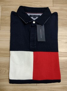 【秋冬シーズン】新品タグ付 トミーヒルフィガー ラガー スウェット Mサイズ相当 Tommy hilfiger ポロシャツ