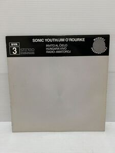 ◇B233◇ LP レコード US盤 限定クリアヴァイナル SONIC YOUTH ソニック・ユース JIM O