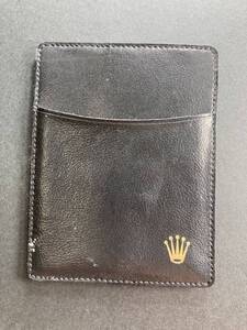 純正 黒 カードケース ギャランティケース ロレック ス ROLEX card case GARANTIE BLACK 16610 5513 16750 16700 1016 14270 16520 1016 に