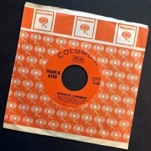 CHARLIE BYRD Wichita Lineman カナダ盤シングル Columbia 1969