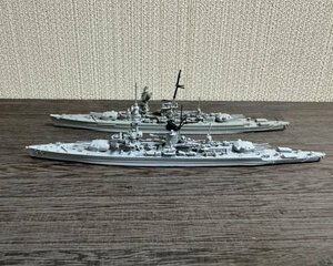 ホワイトメタル製 艦船模型 ネプチューン 1/1250 ドイツ A・シェーア リュッツオウ セット 小西 ドイツ ナビス Navis Neptun 金属 完成品