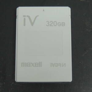 【検品済み/使用483時間】maxell iVDRS 320GB カセットHDD M-VDRS320G.D 管理:ト-82