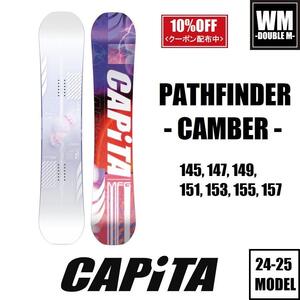 新品未使用 24-25 CAPITA BOARD PATHFINDER -CAMBER- 153cm 安心保証 即日発送 土日祝発送OK