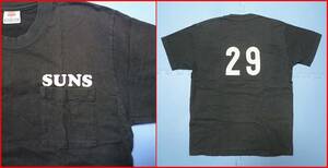 レア!背番号付ポケット付Tシャツ ベースボールTシャツ ナンバーTシャツ L 黒 ヴィンテージ 1980年代 下北沢で購入! ヘインズヘビーウェイト