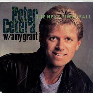 Peter Cetera 「The Next Time I Fall」米国WARNER盤EPレコード　