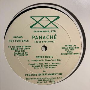 Panache (Just Brothers) - Sweet Music