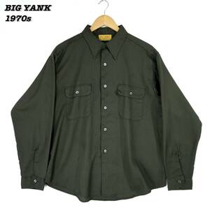 BIG YANK Work Shirts 1970s SH2225 Vintage UNION MADE ビッグヤンク ワークシャツ シャツ 1970年代 ヴィンテージ ユニオンメイド