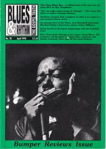 音楽雑誌　洋書(U.K.)　BLUES & RHYTHM No.78 