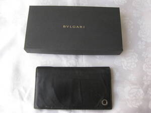 ★BVLGARI 　　長財布　　黒　　　美品