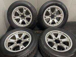 タイヤ走行短め【TOYO winter TRANPATH TX 235/65R18】23年製 スタッドレス Weds KEELER 18インチ 8J6HPCD139.7+25 サファリ等(MTG812MS)