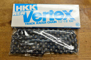 HKK VERTEX BLUE CHAIN 106L　ピスト/トラック/競輪/NJS/BMX/シングルスピード