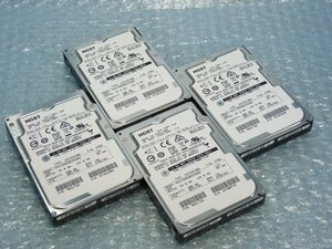 1PJD // 4個セット / HGST HUC156030CSS204 300GB 2.5インチ SAS HDD 15K(15000)rpm 12Gb 15mm // HITACHI HA8000/RS220 AN1 取外 //在庫3