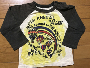 ★JUNKSTORE ジャンクストア 長袖Tシャツ 90 ★