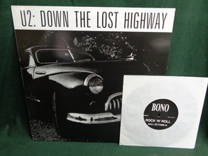 U2/DOWN THE LOST HIGHWAY●LP+EP　カラーレコード / インタビュー