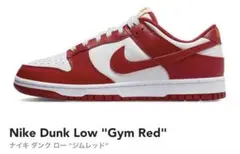 Nike Dunk Low "Gym Red"