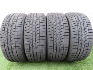 【バリ溝】DUNLOP ダンロップ WINTER MAXX03 235/50R18 2021年製 中古スタッドレス 4本