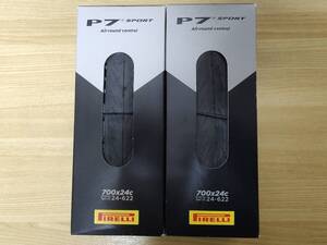 PIRELLI P7 SPORT ピレリ P7 スポーツ　WO　24C　黒　未使用/2本セット