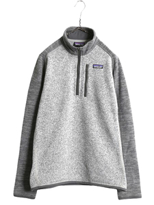 18年製 パタゴニア ベターセーター ハーフジップ メンズ M / Patagonia アウトドア フリース ジャケット プルオーバー ハイネック ツートン