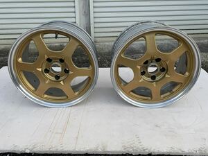 希少 軽量 RAYS eng forged 17インチ8.5J 35 5穴 114.3 2本