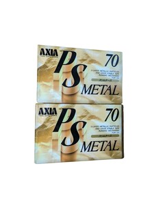 AXIA カセットテープ METAL メタル PS 70 スリムケース