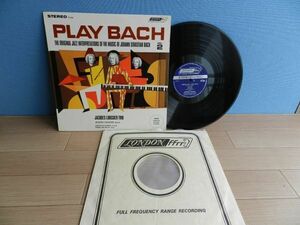 ●LP 深溝DG【US/London Records】Jacques Loussier Trio / Play Bach Jazz Vol. 2◆ PS 288◆試聴済み◆Jazzピアノトリオ