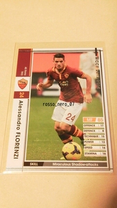 ☆WCCF2013-2014☆13-14☆153☆白☆アレッサンドロ・フロレンツィ☆ASローマ☆Alessandro Florenzi☆AS Roma☆