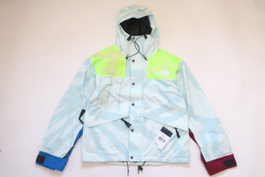 (XL)KAWS x The North Face Retro 1986 Mountain Jacketカウズノースフェイス1986マウンテインジャケットIce Blue 86 Print